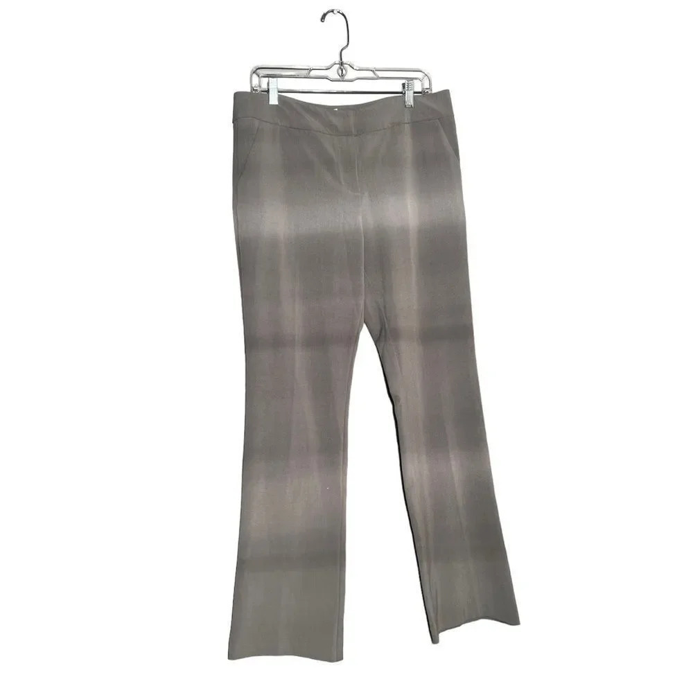 New York and Co. Womens Grey Dress Pants Size 12